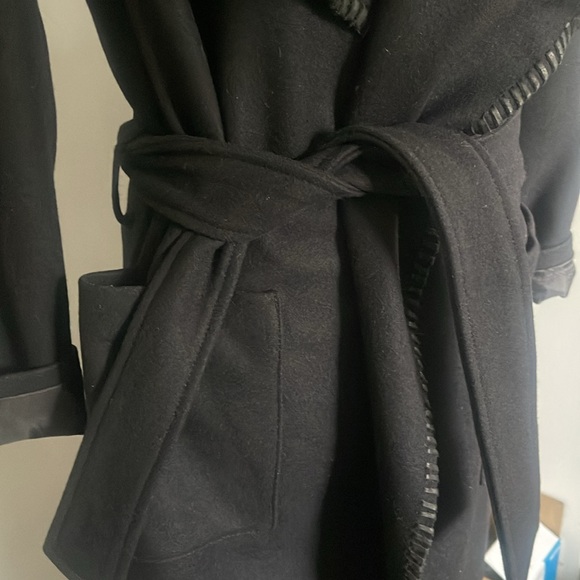 All saints factory all wool coat brand new Size Small - Picture 2 of 6